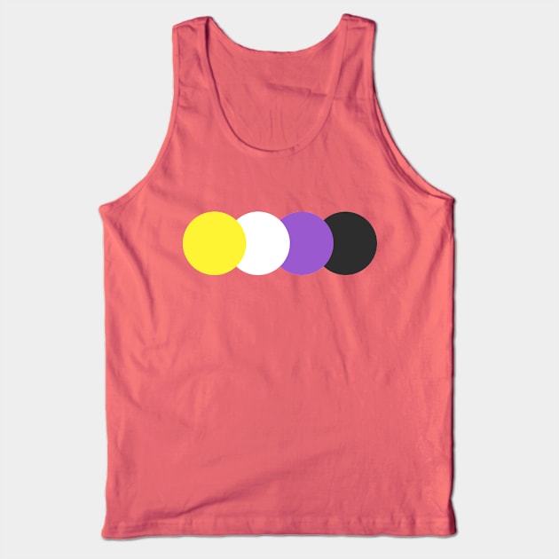 Enby | Subtle Pride Tank Top by PrinceSnoozy